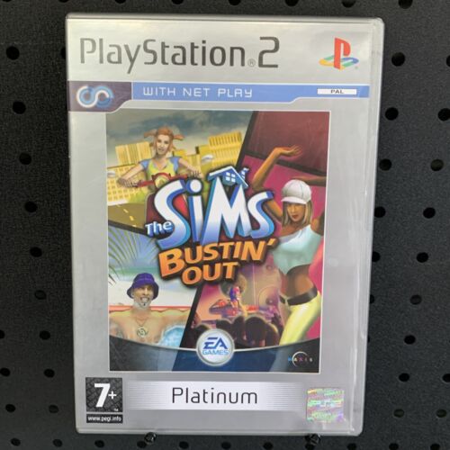 The Sims Bustin' Out PlayStation 2 PS2 Game