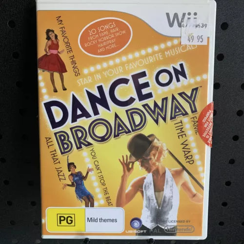 Dance on Broadway Nintendo Wii Game