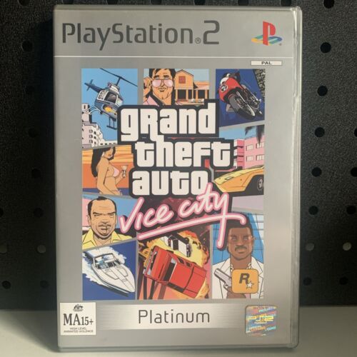 GTA Grand Theft Auto Vice City PlayStation 2 PS2 Game