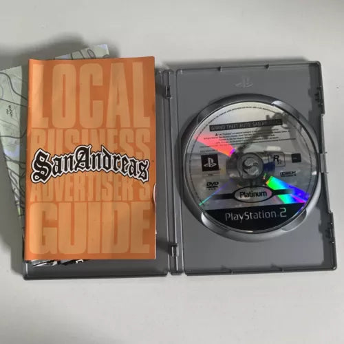 Grand Theft Auto San Andreas GTA PlayStation 2 PS2 Game