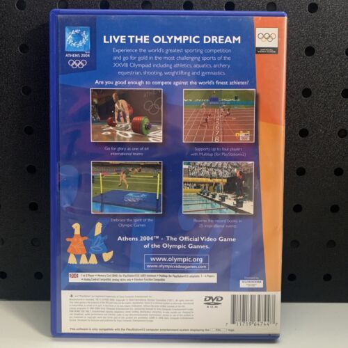 Athens 2004 Olympics PlayStation 2 PS2 Game