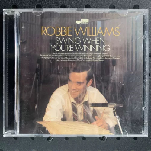 Robbie Williams – Swing When You're Winning (CD, 2001)