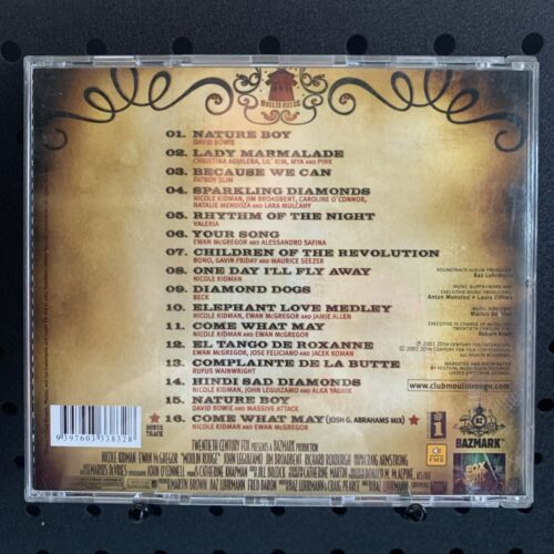 Moulin Rouge Music From Baz Luhrmanns Film CD 2001