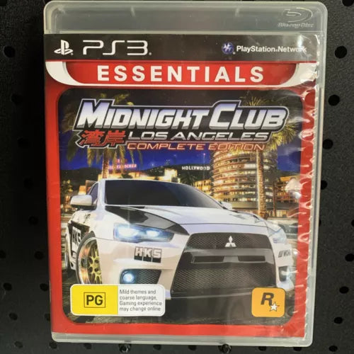 Midnight Club Los Angeles Complete Edition PlayStation 3 PS3 Game