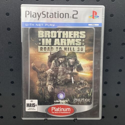 Brothers in Arms Road to Hill 30 PlayStation 2 PS2 Game
