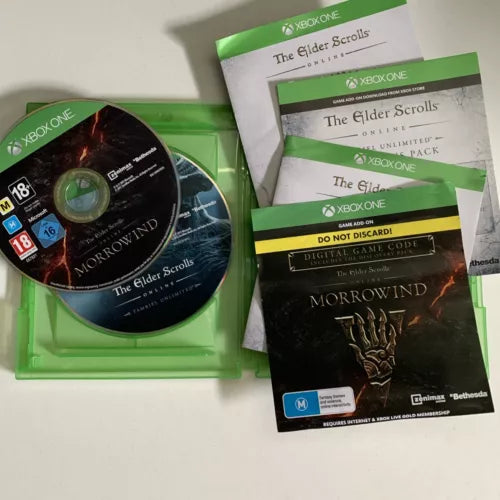 The Elder Scrolls Online Morrowind + Tamriel Unlimited Xbox One (2 game bundle)