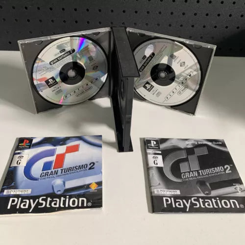 Gran Turismo 2 PlayStation 1 PS1 Game PAL (2-Disc Set)