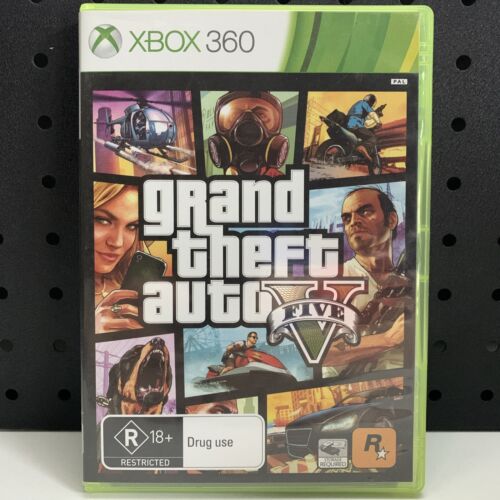 Grand Theft Auto V GTA 5 Xbox 360 Game No Map
