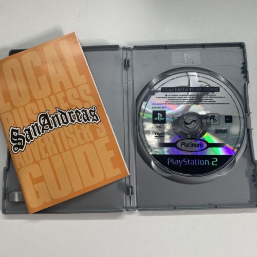Grand Theft Auto San Andreas GTA PlayStation 2 PS2 Game