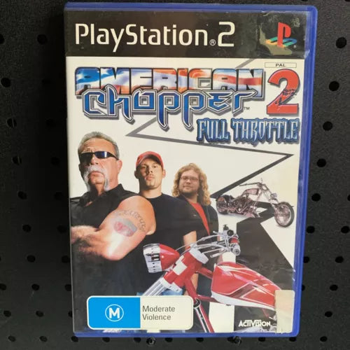 American Chopper 2 Full Throttle PlayStation 2 PS2 Game