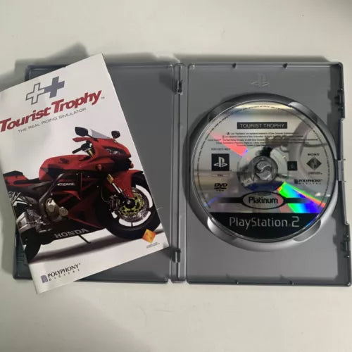 Tourist Trophy Real Motorcycle Riding Simulator PlayStation 2 PS2 Game