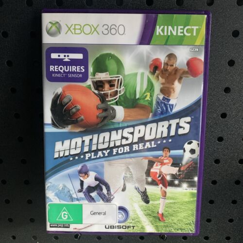 MotionSports Play For Real Microsoft Xbox 360 Game