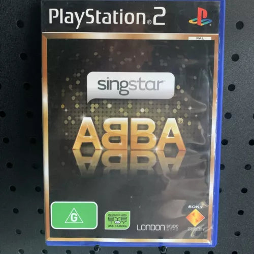 Singstar ABBA Sing Star PlayStation 2 PS2 Game