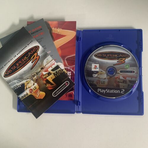 V8 Supercars Australia 3 PlayStation 2 PS2 Game