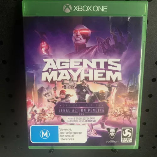 Agents Of Mayhem Xbox One Game Day One Edition