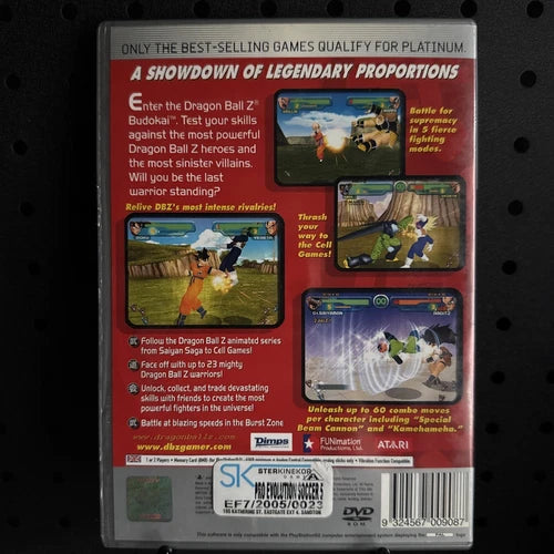 Dragon Ball Z Budokai PlayStation 2 PS2 Game