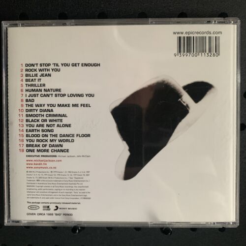 Michael Jackson Numbers Ones CD 2003