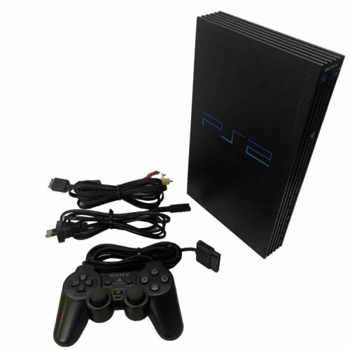 PlayStation Console PS2 PAL + Controller + Cables - SCPH-30002 Tested