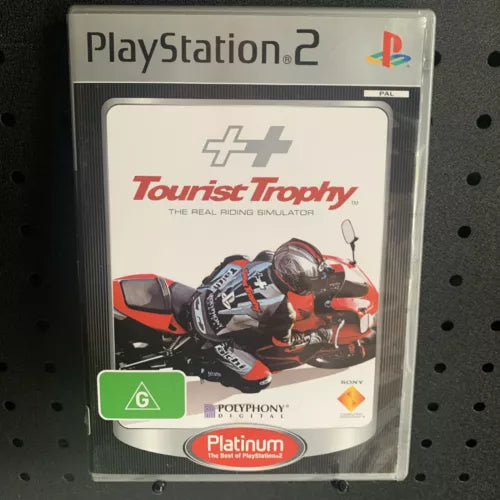 Tourist Trophy Real Motorcycle Riding Simulator PlayStation 2 PS2 Game