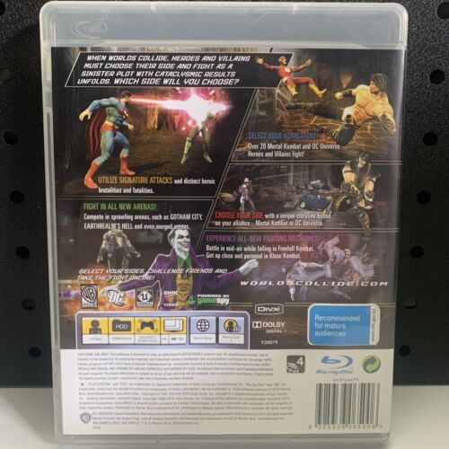 Mortal Kombat vs DC Universe PlayStation 3 PS3 Game