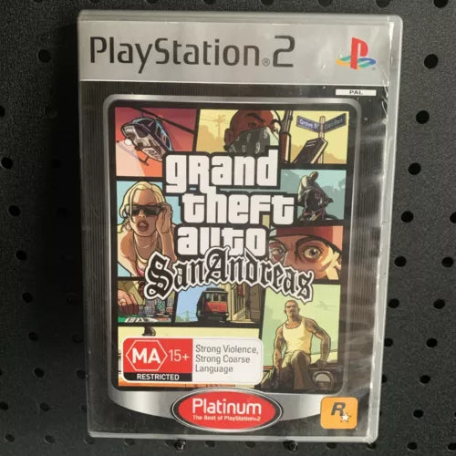 Grand Theft Auto San Andreas GTA PlayStation 2 PS2 Game