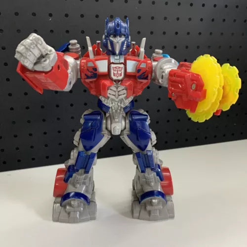 Optimus Prime Transformer 11” Figure Hasbro Talking & Lights Working