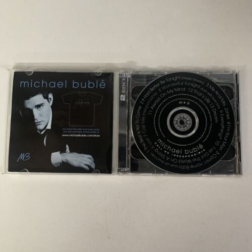Michael Buble Call Me Irresponsible CD, 2007 Bonus DVD Edition