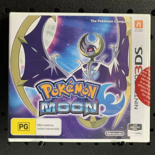 Pokemon Moon Nintendo 3DS Brand New Factory Sealed AUS Version