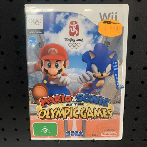 Mario & Sonic at The Olympic Games Beijing 2008 Nintendo Wii Game