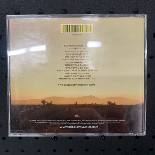 Reality Killed the Video Star by Robbie Williams CD, 2009