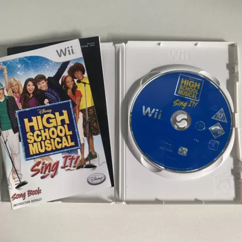 High School Musical Sing It Disney Wii Game