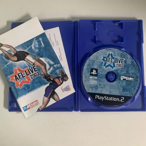 AFL Live 2003 PlayStation 2 PS2 Game