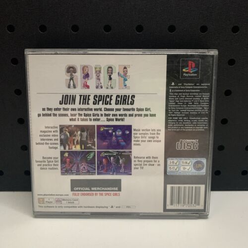 Spice World PlayStation PS1 Game