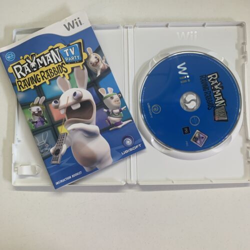 Rayman Raving Rabbids TV Party Nintendo Wii Game