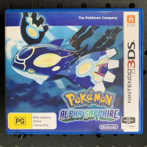 Pokemon Alpha Sapphire Nintendo 3DS AUS PAL Version