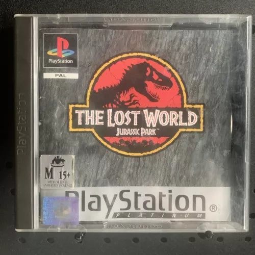 Lost World Jurassic Park PlayStation 1 PS1 Game