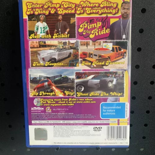 Pimp My Ride MTV PlayStation 2 PS2 Game