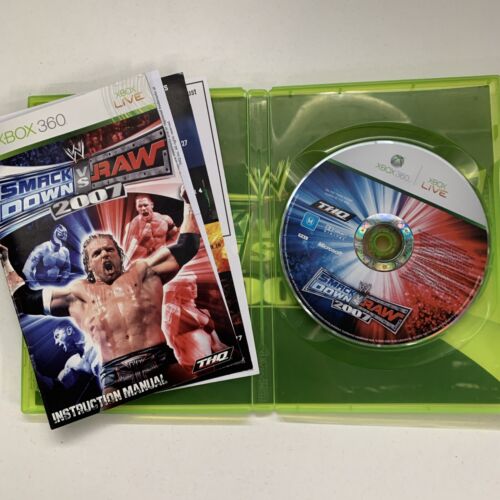 WWE Smackdown vs Raw 2007 Xbox 360 Game