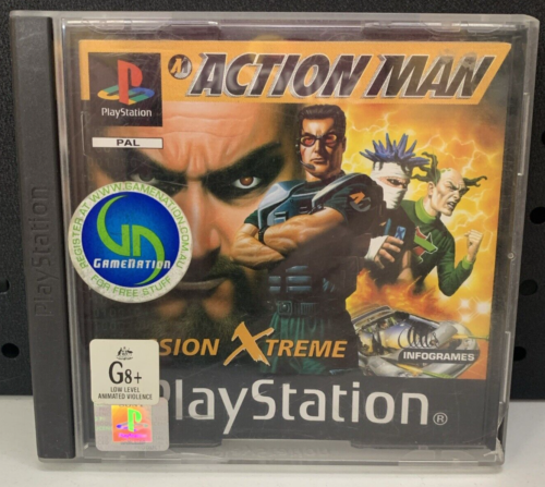 Action Man Mission Xtreme PlayStation PS1 Game
