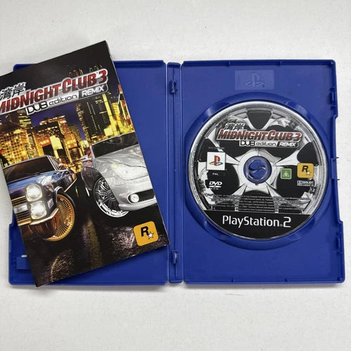 Midnight Club 3 DUB Edition Remix PlayStation 2 PS2 Game
