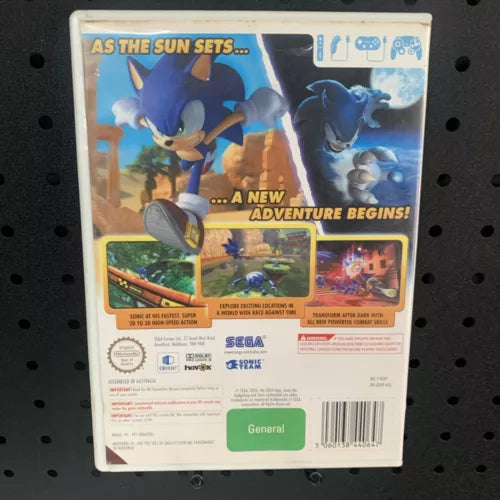 Sonic Unleashed Nintendo Wii Game