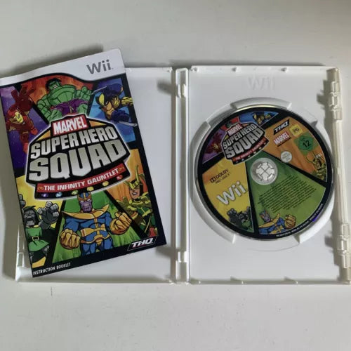 MARVEL SUPERHERO SQUAD The Infinity Gauntlet Nintendo Wii Game