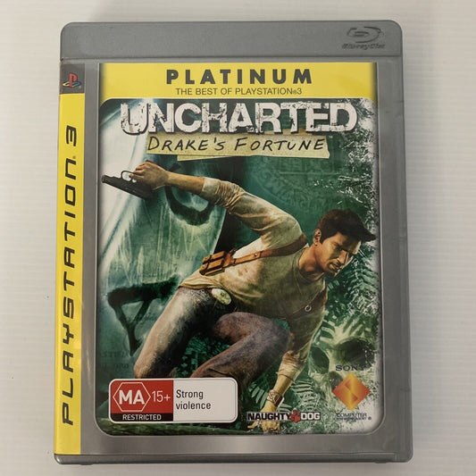 Uncharted Drake’s Fortune Game Sony PlayStation 3 PS3
